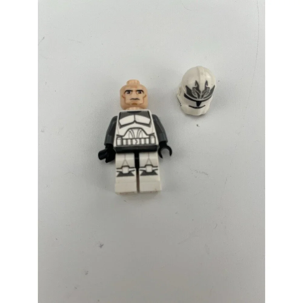 LEGO Star Wars Wolfpack Clone Trooper Phase 2 Minifigure SW0537 USED